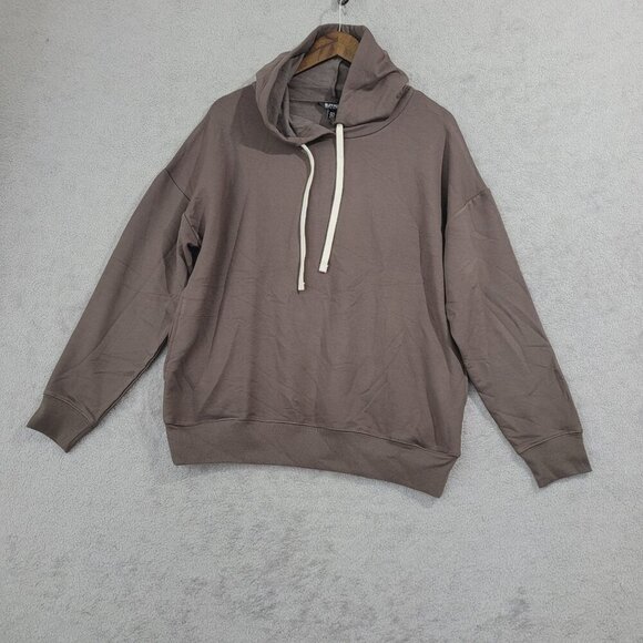 NEW Buffalo David Bitton  Women's M  Brown Hoodie Sweatshirt - Picture 1 of 8